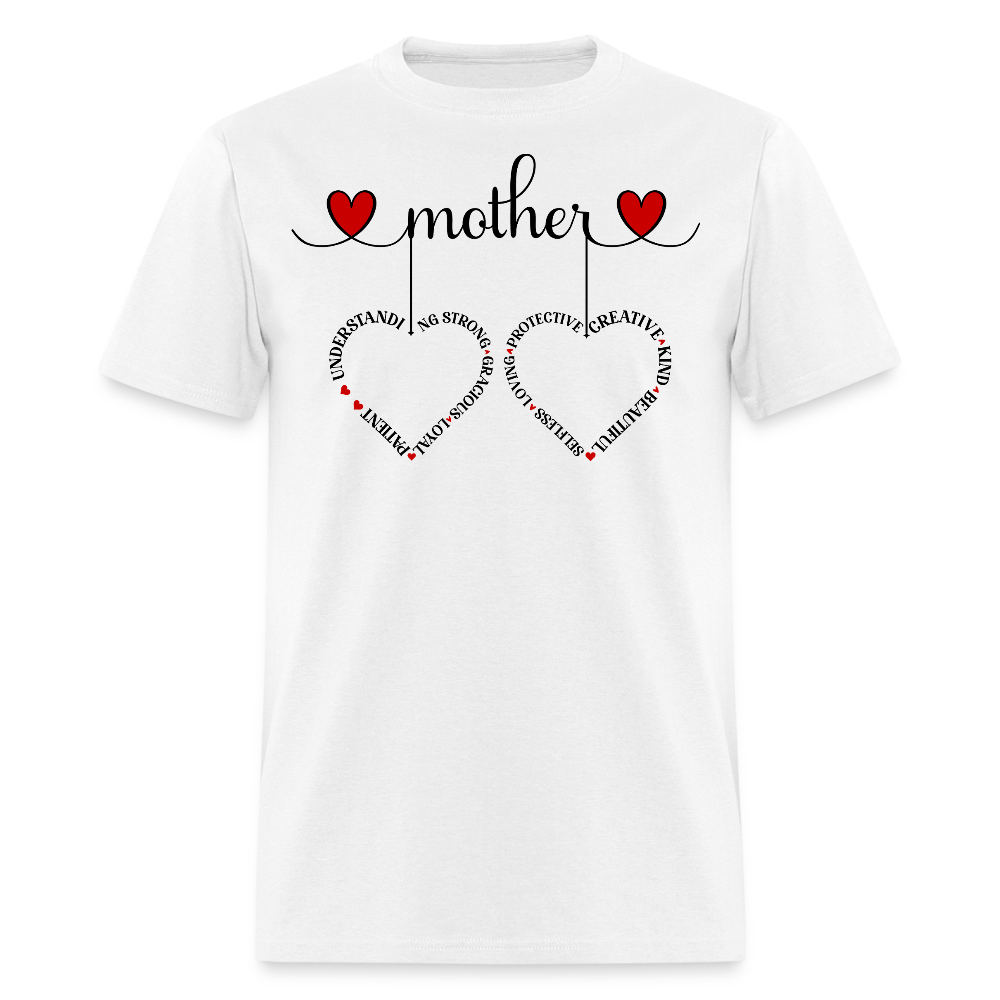 Mother's Love Graphic Tee Meaningful Mother’s Day Gift T-shirt - white
