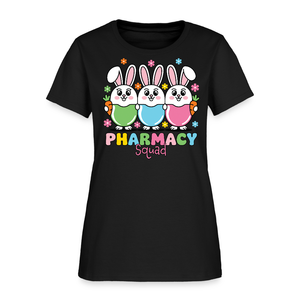 Pharmacy Squad Easter Bunny T-Shirt - black
