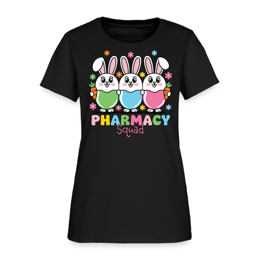 Pharmacy Squad Easter Bunny T-Shirt - black