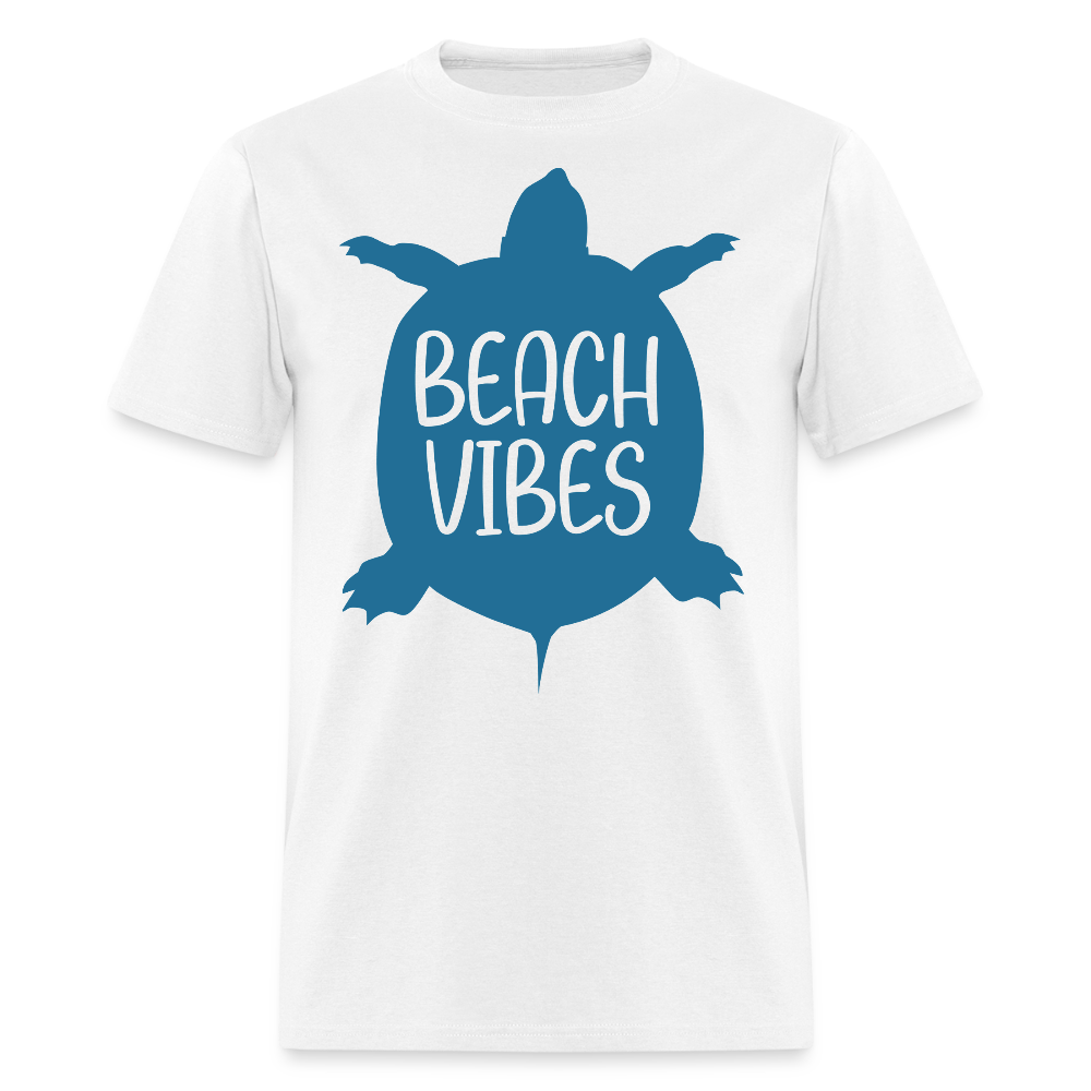 Beach Vibes Turtle Tee For Summer T-shirt - white