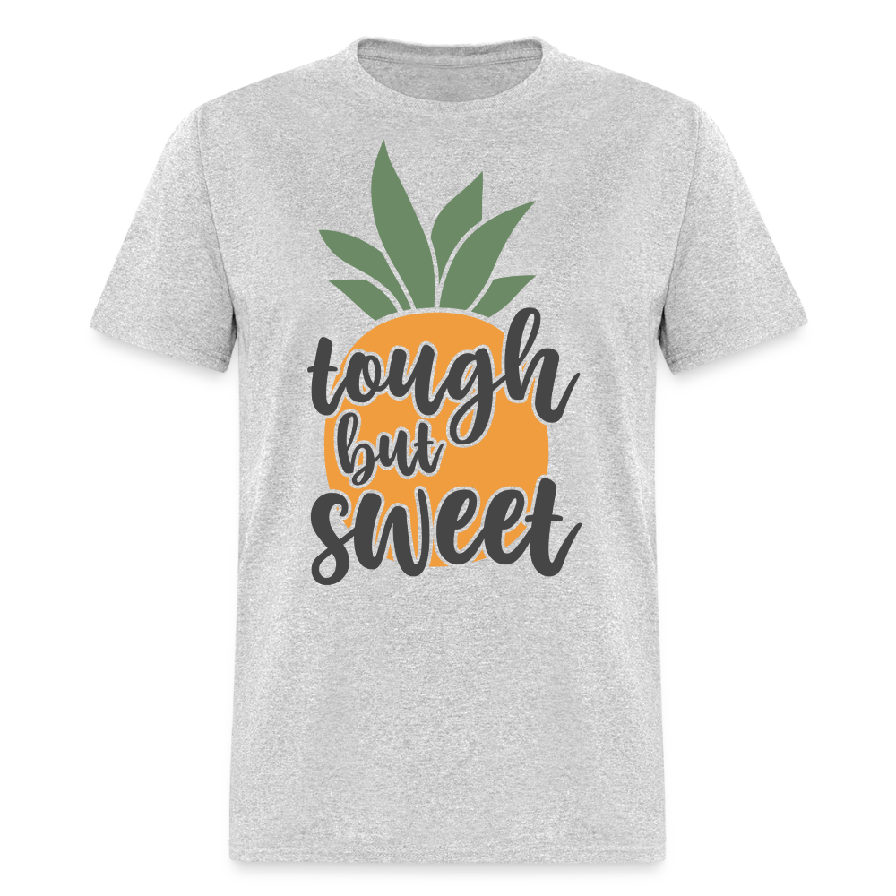 Tough But Sweet Pineapple T-shirt - heather gray