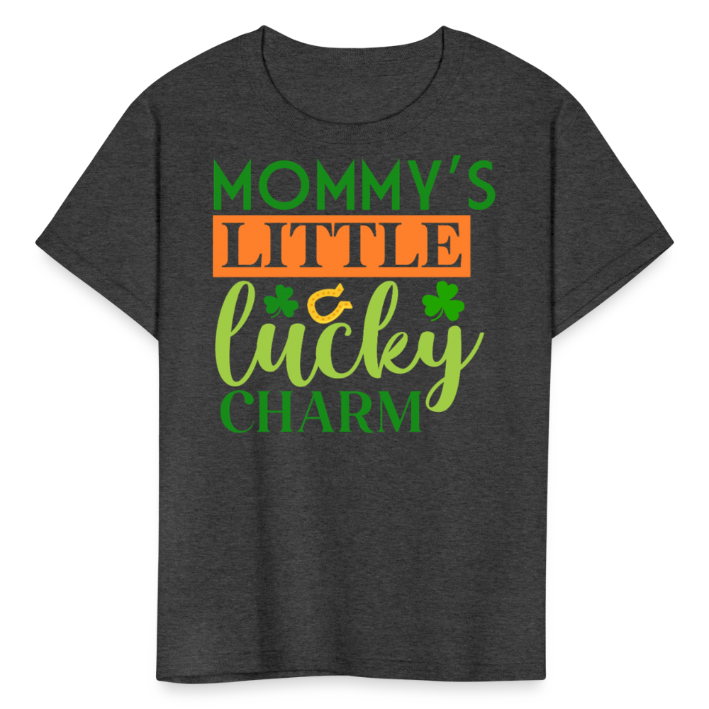 Cute Lucky Charm Baby For St Paddy’s Day T-shirt - heather black