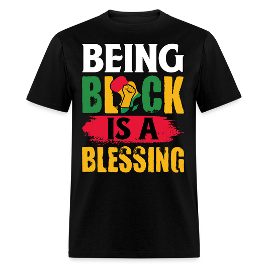Being Black Is A Blessing Juneteenth T-shirt - black