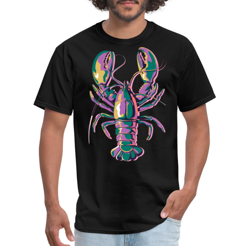 New Orleans-style Lobster Shirt for Mardi Gras Parties T-shirt - black