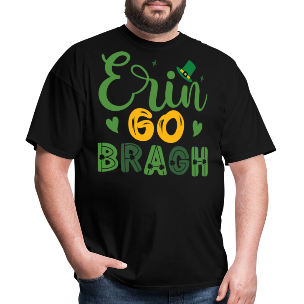 Best Gifts For Irish Heritage Lovers Erin Go Bragh Irish Pride T-shirt - black