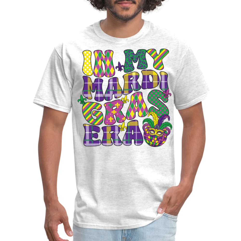 New Orleans Festival Shirt In My Madri Gras Era T-shirt - light heather gray