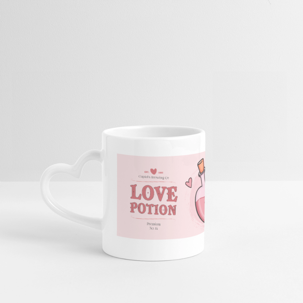 Love Potion Cute Valentine's Day Coffee Mug - white