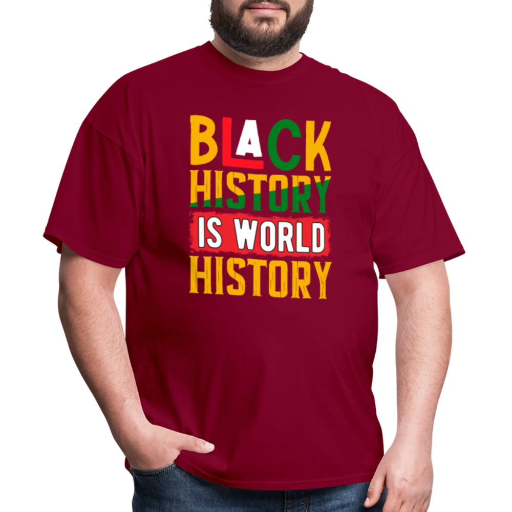 Black history Shirt For Cultural Pride Black Empowerment T-shirt - burgundy