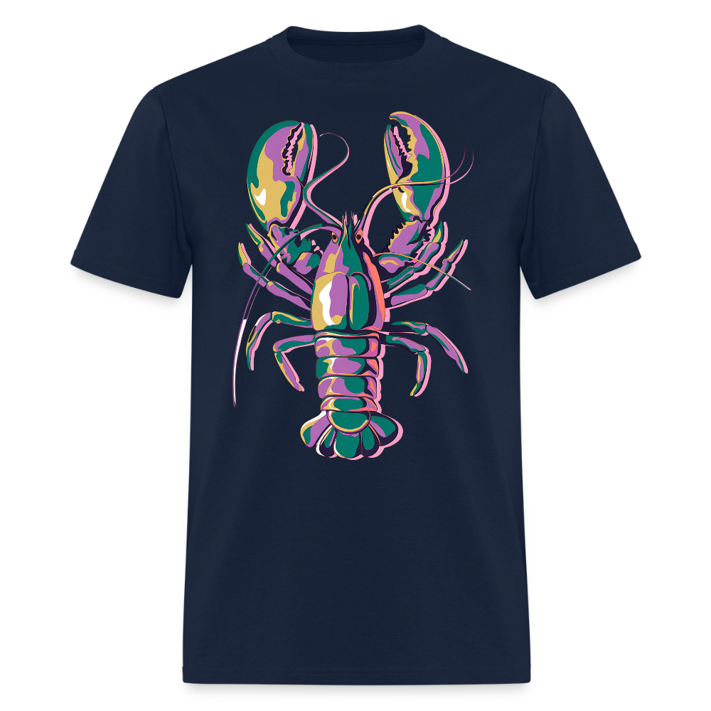 New Orleans-style Lobster Shirt for Mardi Gras Parties T-shirt - navy