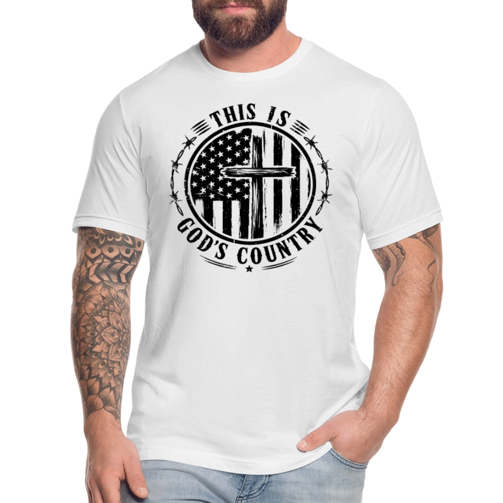 This Is God's Country T-Shirt | Bella + Canvas Unisex Tee - white