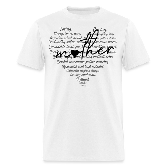 Mothers Day Gifts For Cool Moms Funny T-Shirt - white