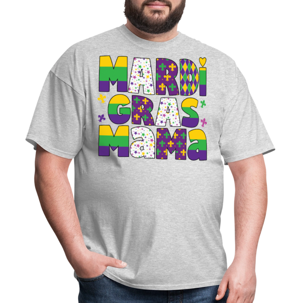 Mardi Gras Festival Shirt For Women New Orleans Carnival T-shirt - heather gray