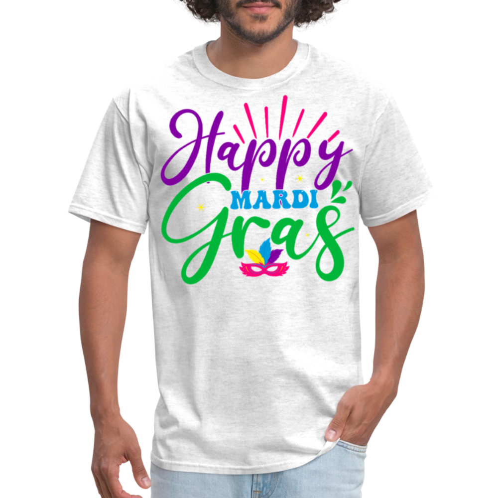 Happy Mardi Gras Party Unisex Classic T-shirt - light heather gray