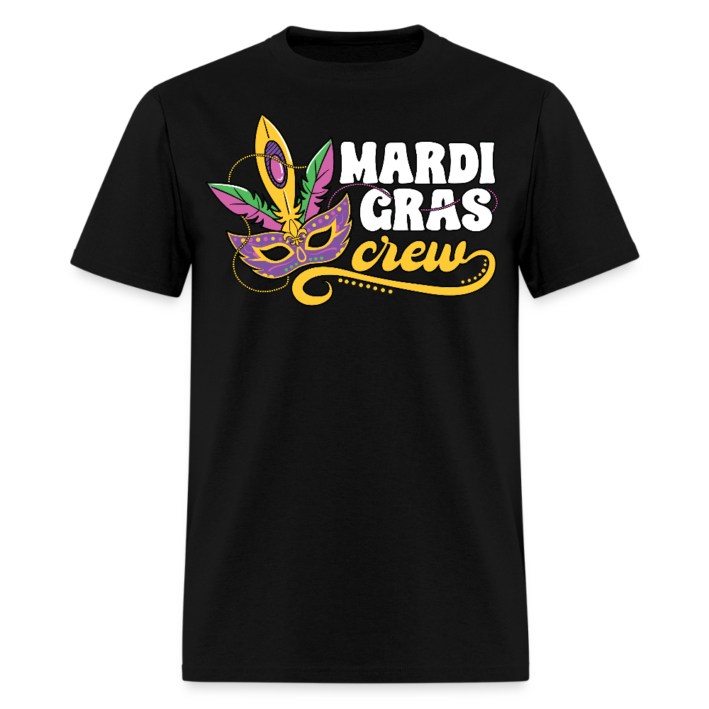Matching Mardi Gras Funny Shirts Mardi Gras Party Crew T-shirt - black