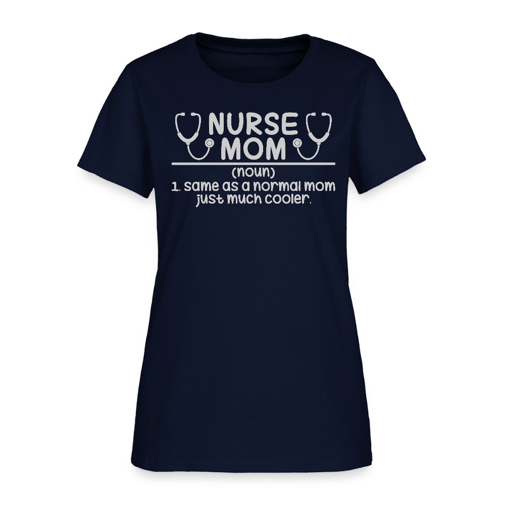 Nurse Mom Definition Mother’s Day Gift T-Shirt - navy