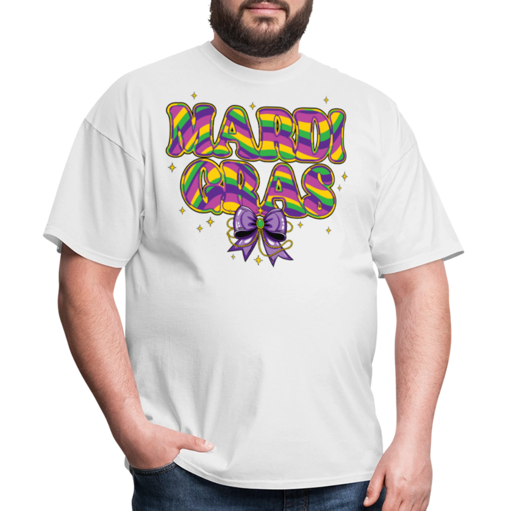 Funny And Festive Mardi Gras Shirts For Family - white