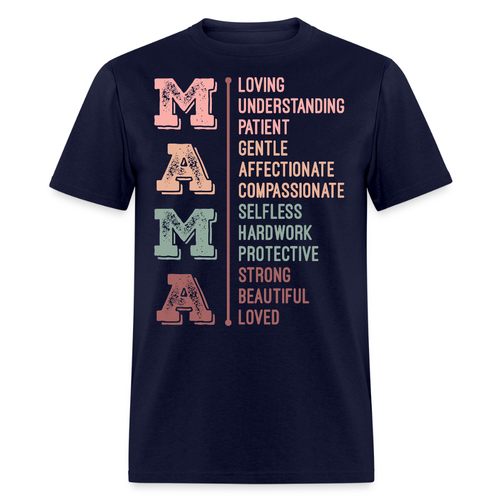 Thoughtful Gifts For Mom That Express Love And Appreciation T-shirt - navy