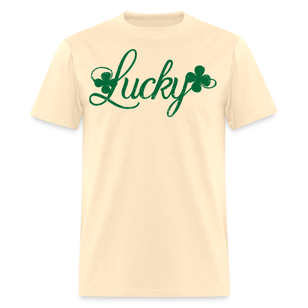 St Patrick’s Day Lucky Shamrock T-shirt - natural