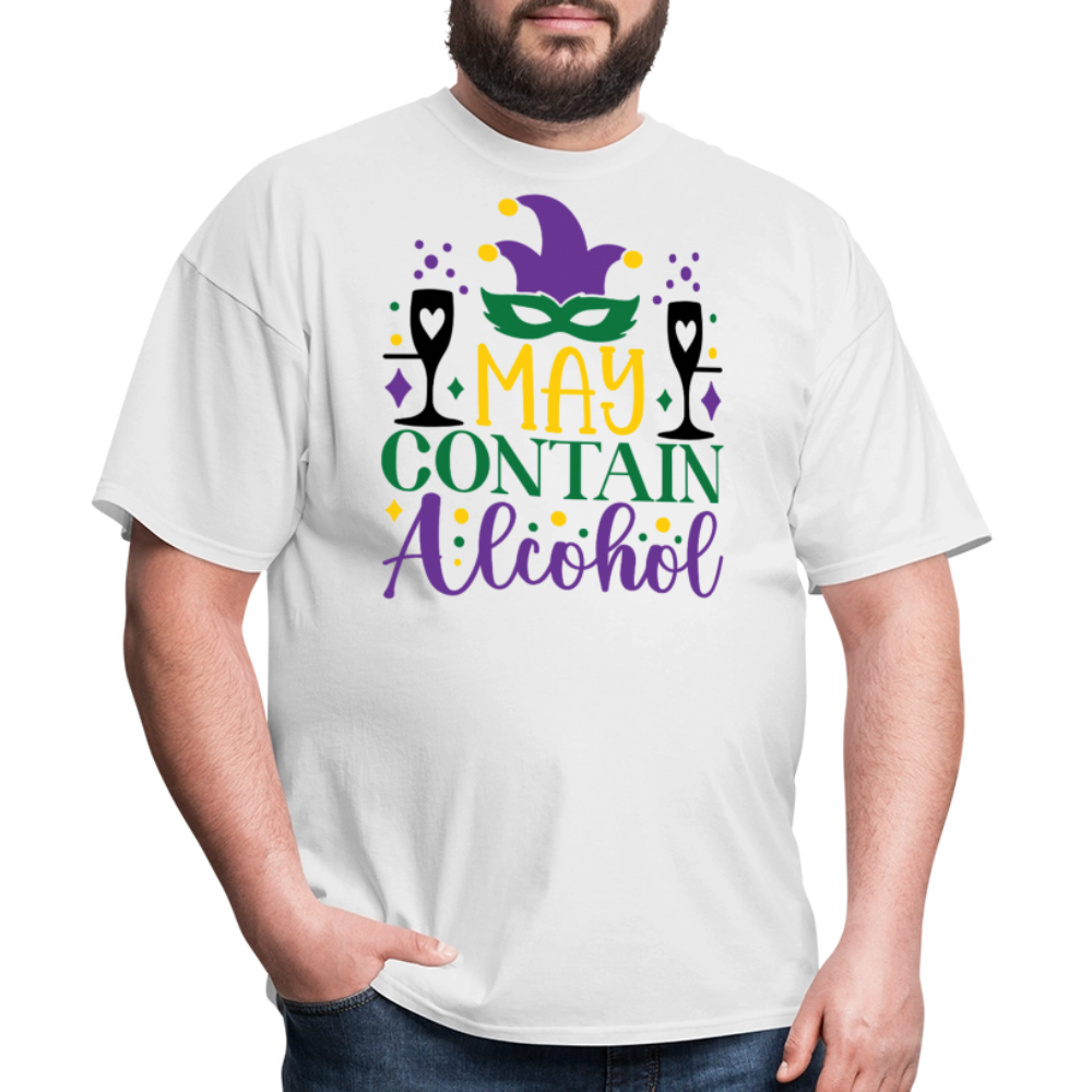 Funny Mardi Gras Drinking Team Unisex T-shirt - white