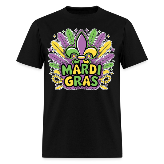 Festive Mardi Gras Clothing For Parties Best Mardi Gras T-shirt - black