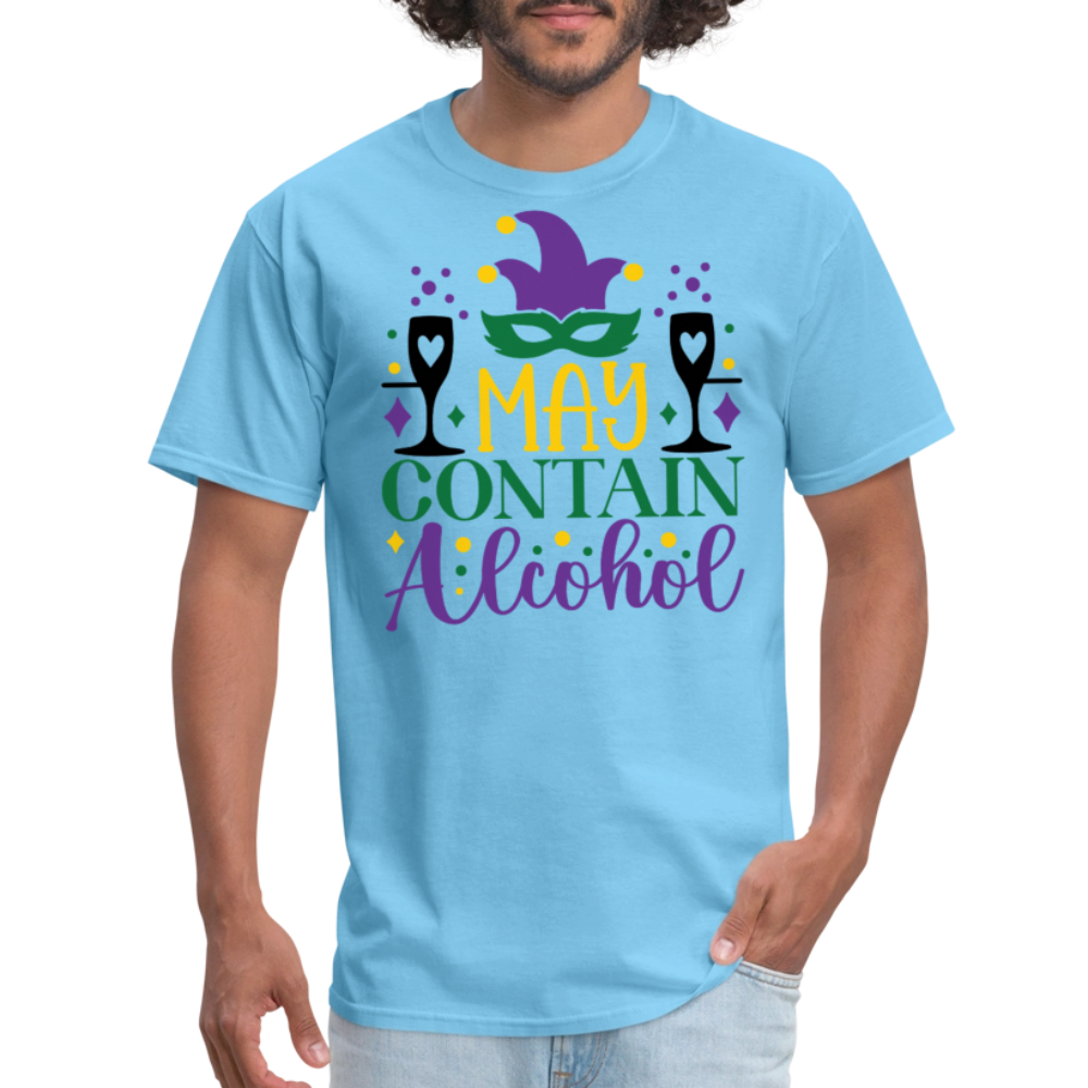 Funny Mardi Gras Drinking Team Unisex T-shirt - aquatic blue