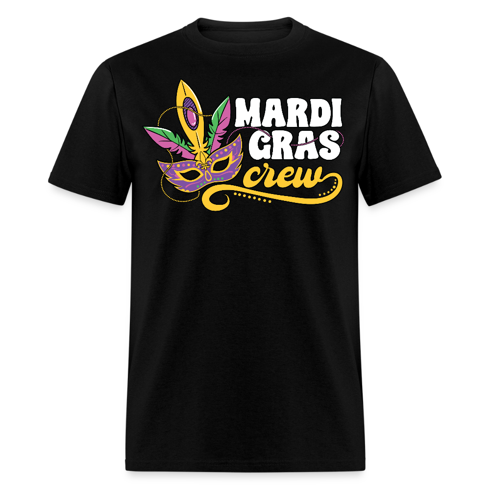 Matching Mardi Gras Funny Shirts Mardi Gras Party Crew T-shirt - black