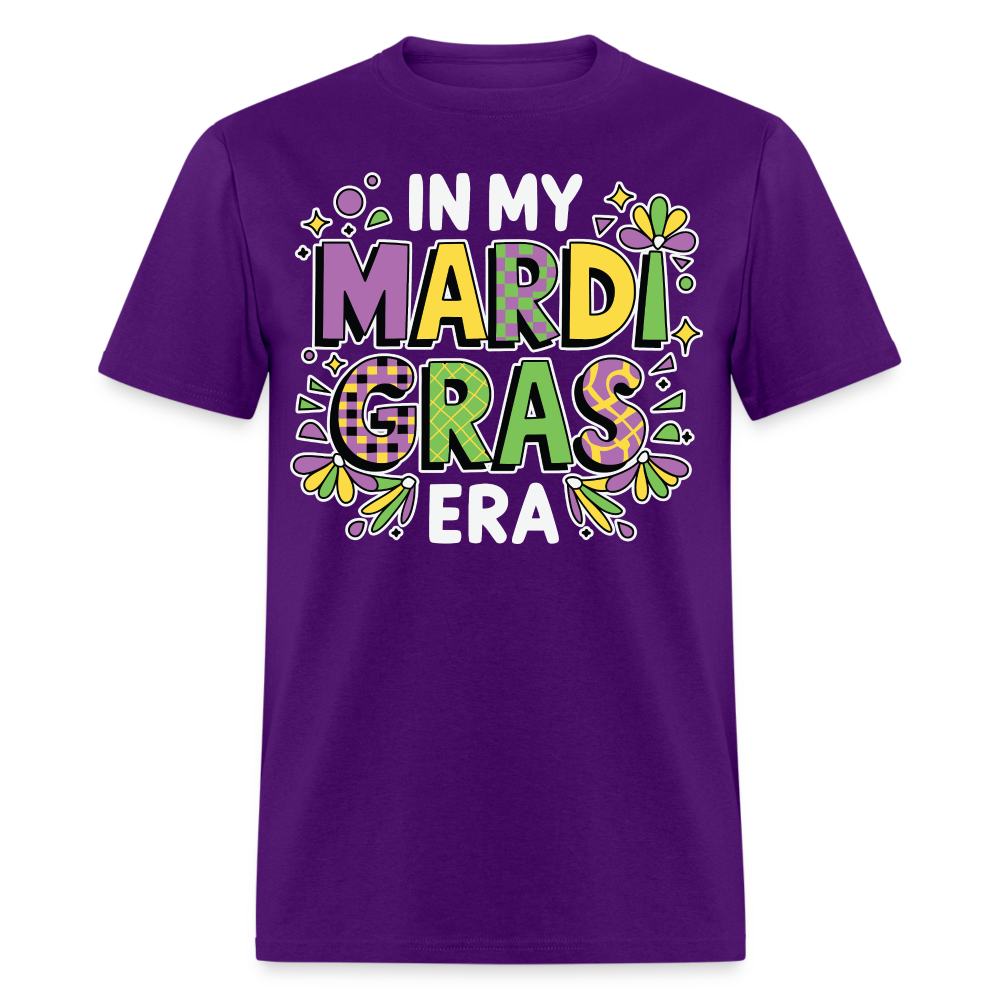 Mardi Gras Party Outfit For Women And Men Funny Mardi Gras T-shirt - purple