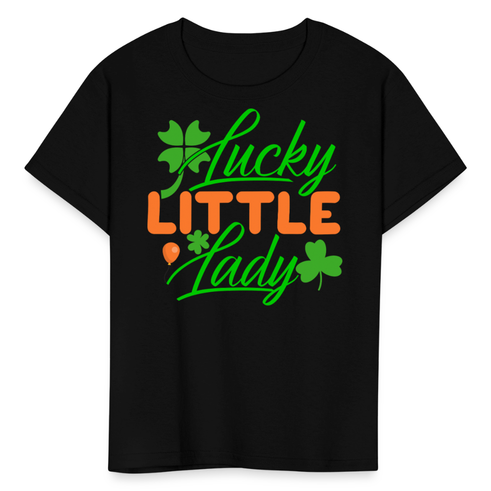 Lucky Charm Toddler Outfit For St Patrick’s Day T-shirt - black