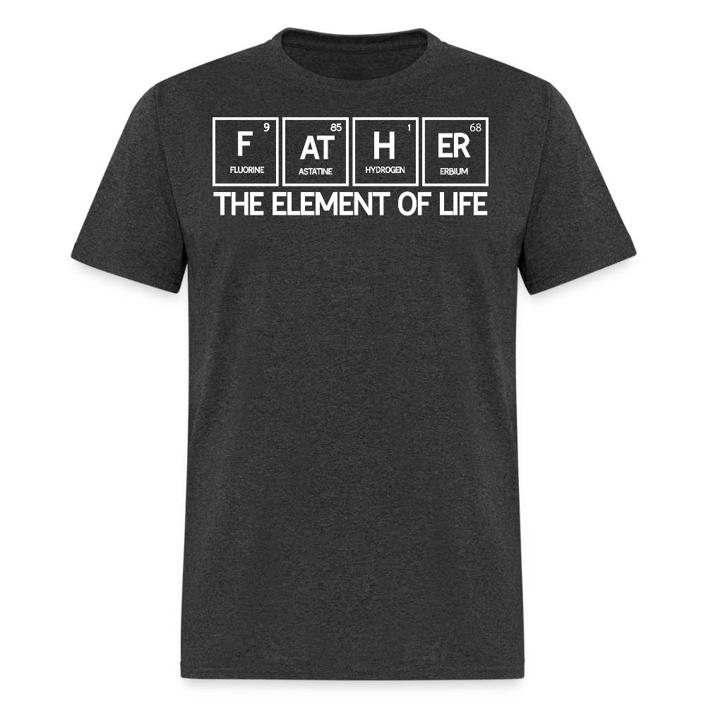 Periodic Table Science Gifts For Dad T-shirt - heather black