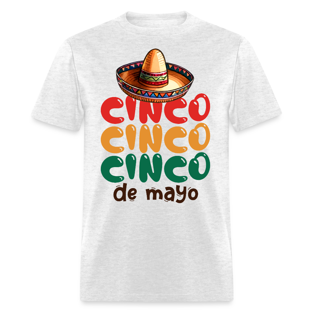 Mexican Party Outfit For Cinco De Mayo T-shirt - light heather gray