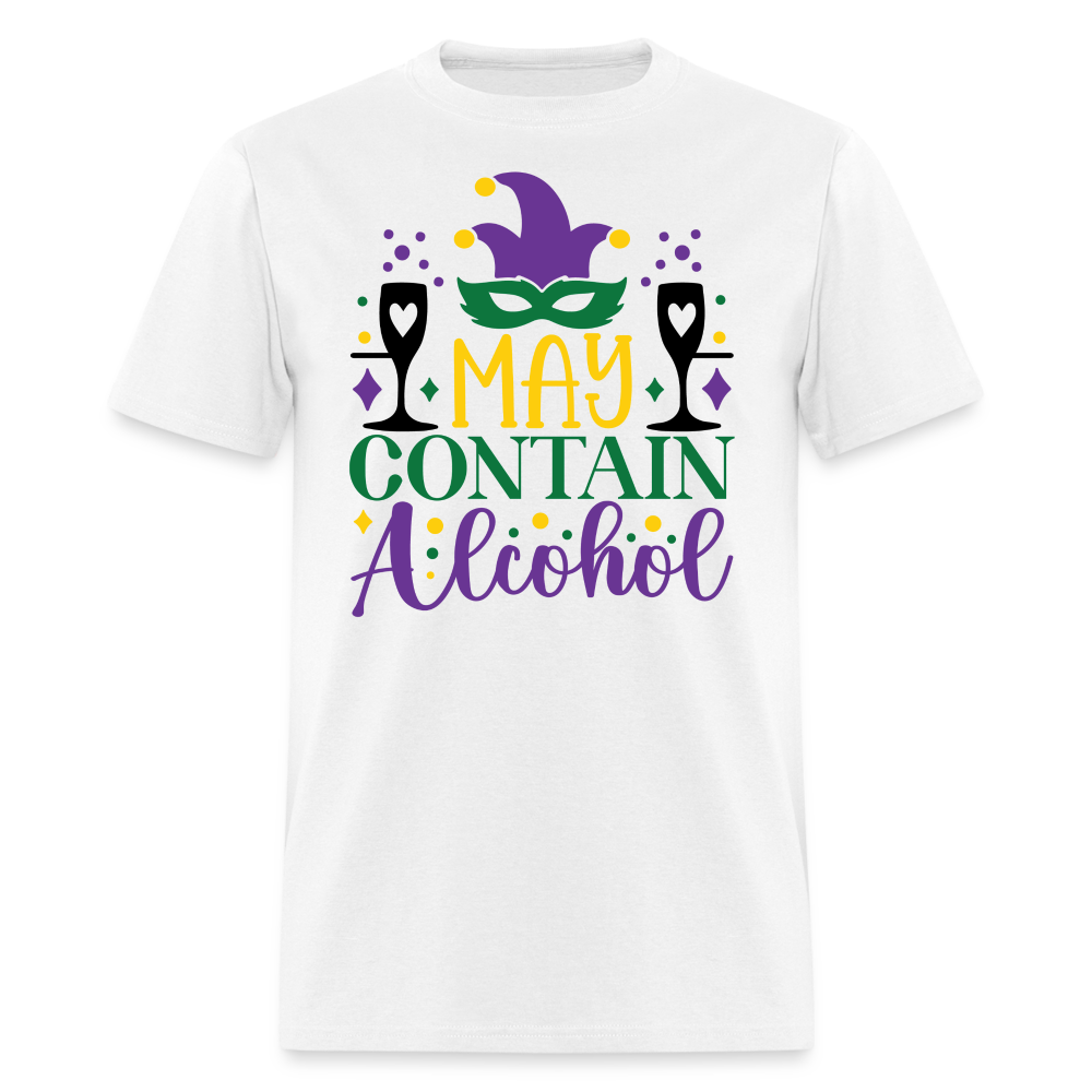 Funny Mardi Gras Drinking Team Unisex T-shirt - white