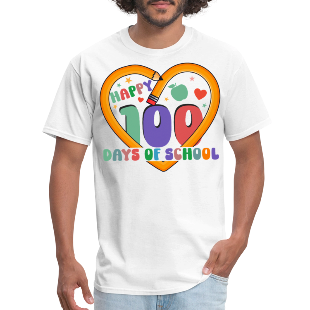 Best 100 Days Of School Gifts For Teachers Unisex T-Shirt - white