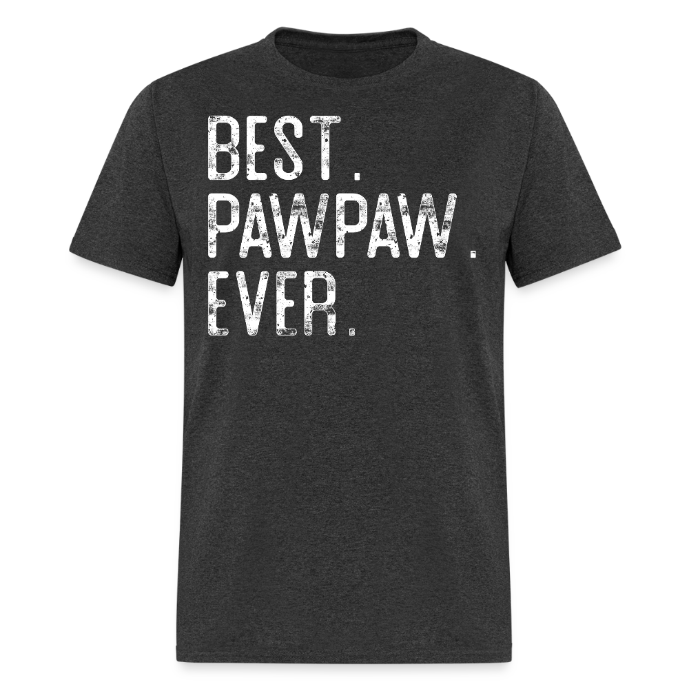 Pawpaw Gift Tee For Grandfather T-shirt - heather black