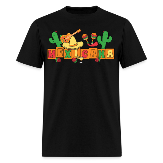 Mexican Fiesta-themed Tee For Parties Funny Fiesta T-shirt - black