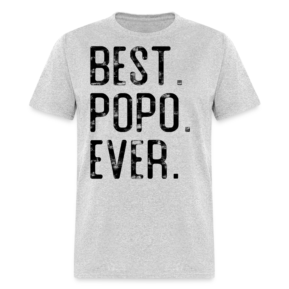 Funny Popo Appreciation Gift T-shirt - heather gray