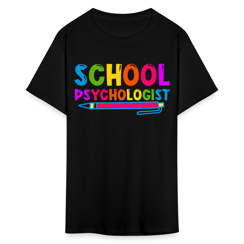 Best Gifts For School Psychologists Mental Health Unisex T-Shirt - black