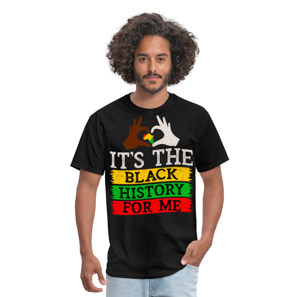 African Heritage Tee Black History Month Unisex T-shirt - black