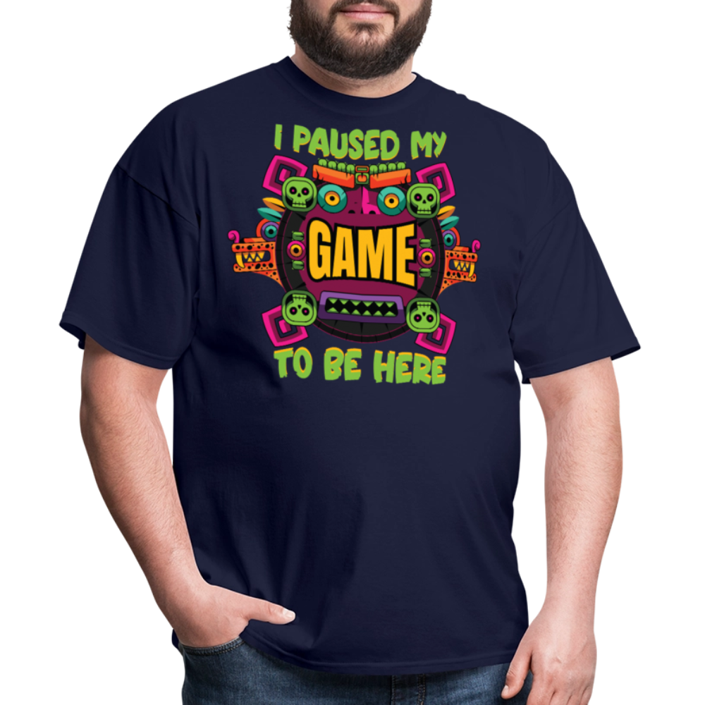 I Paused My Game For Cinco De Mayo T-shirt - navy