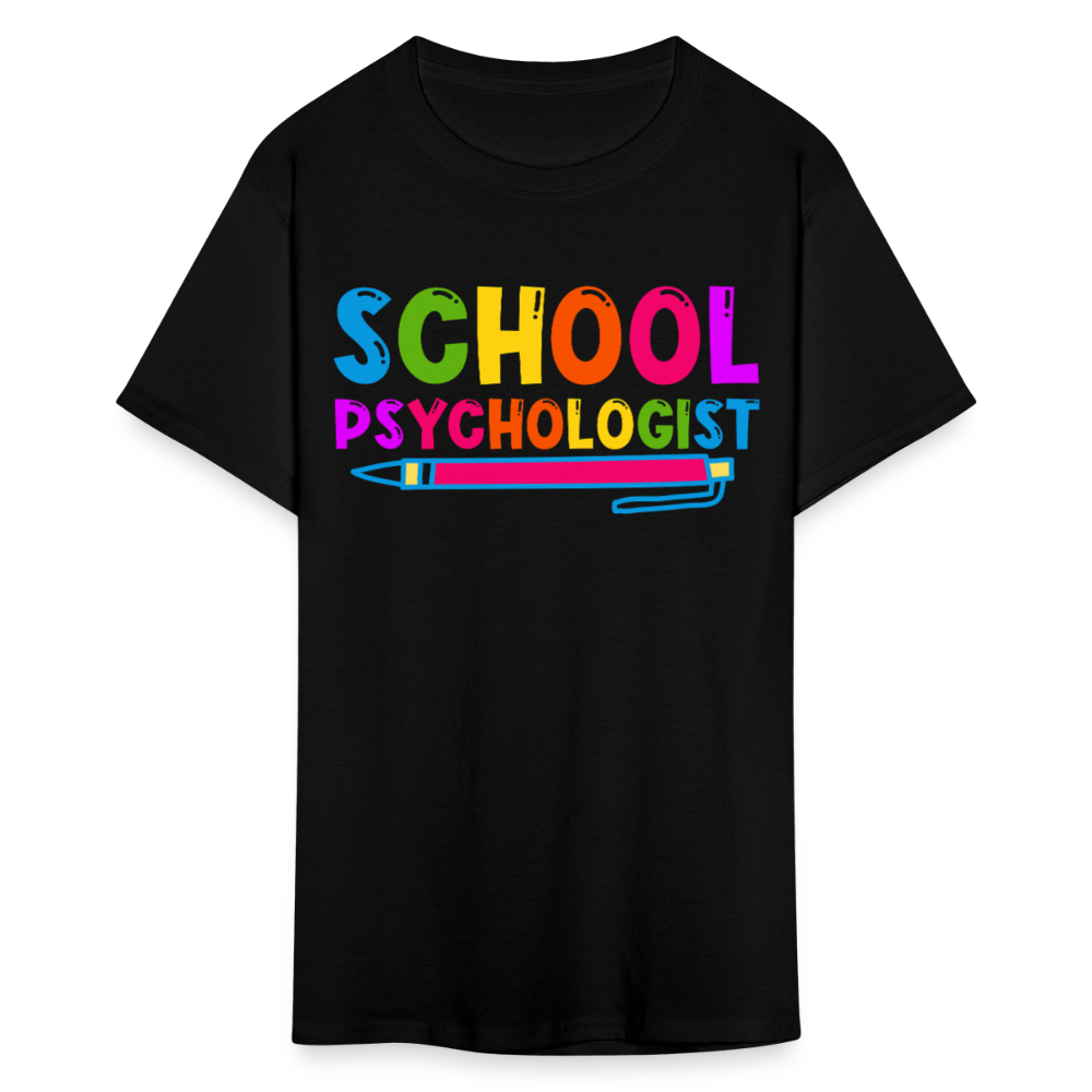 Best Gifts For School Psychologists Mental Health Unisex T-Shirt - black