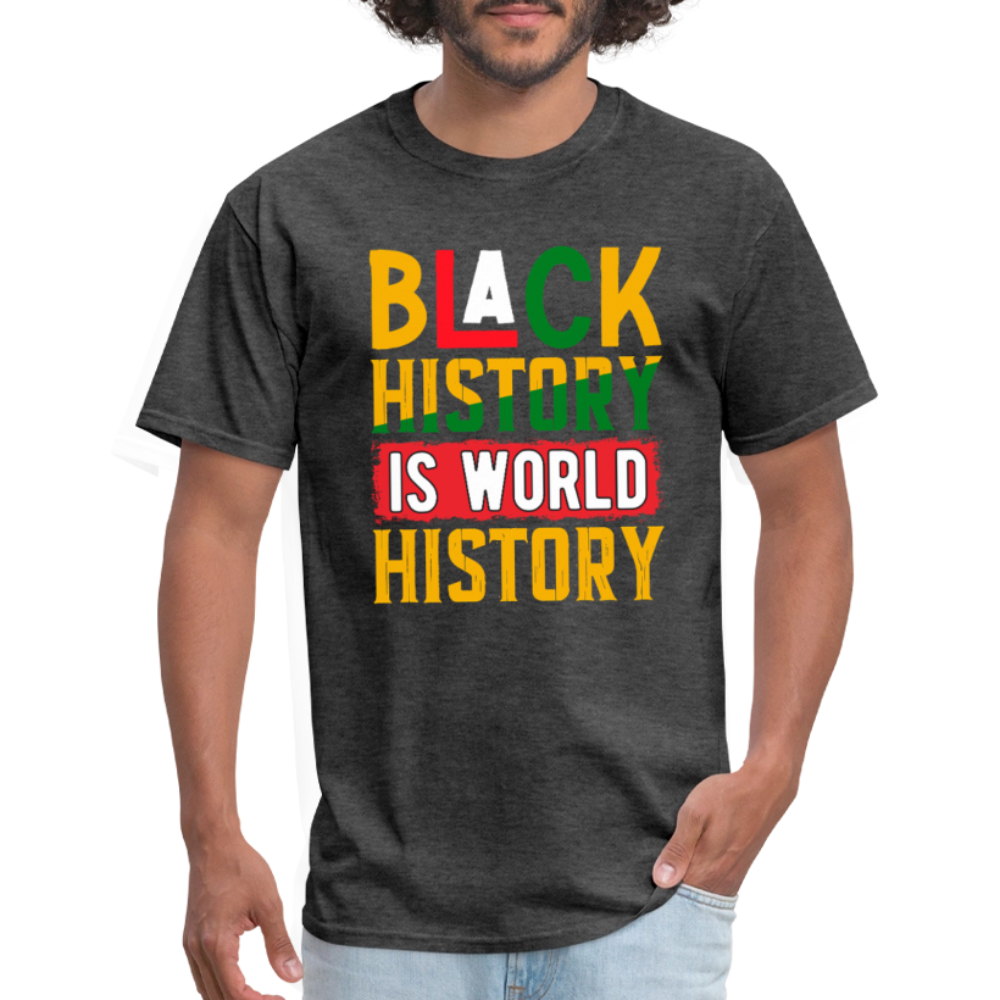 Black history Shirt For Cultural Pride Black Empowerment T-shirt - heather black