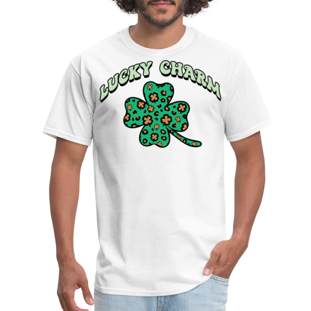 St Patrick's Day Lucky Charm Women T-shirt - white