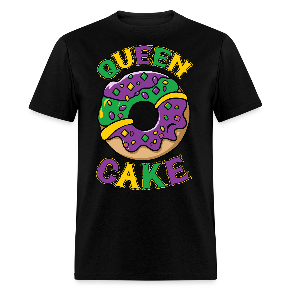 Mardi Gras King Cake Tee For Women New Orleans Party T-shirt - black