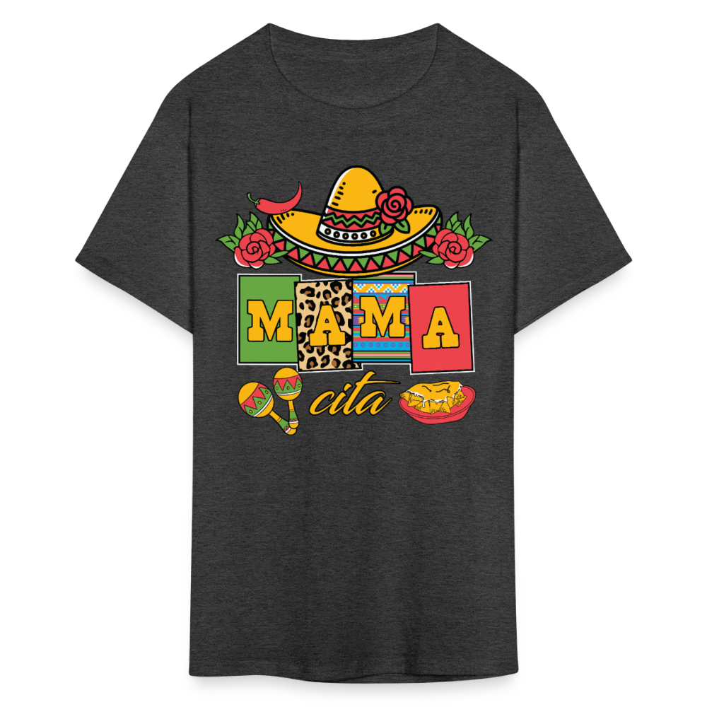 Mexican Mama Shirt For Women Latina Mom Gift T-shirt - heather black