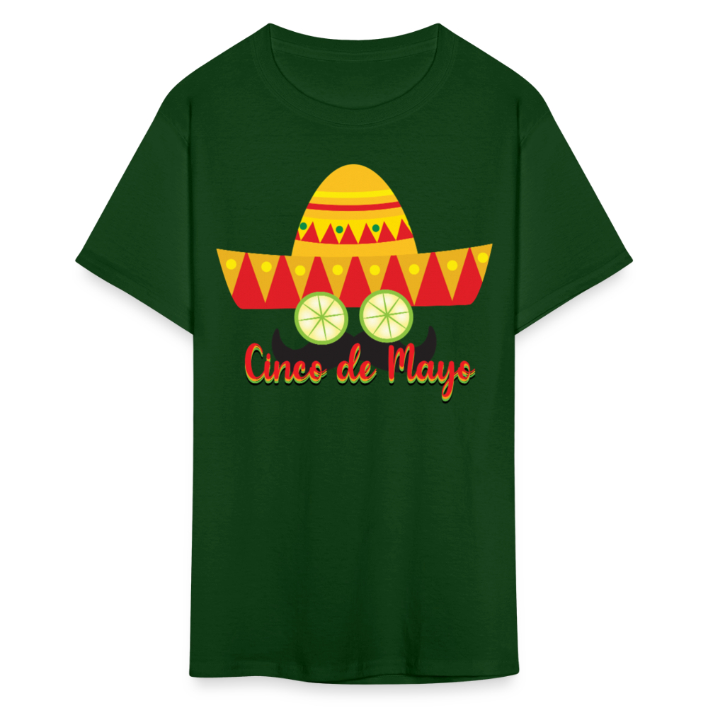 Mexican Fiesta themed Apparel For Cinco de Mayo T-shirt - forest green