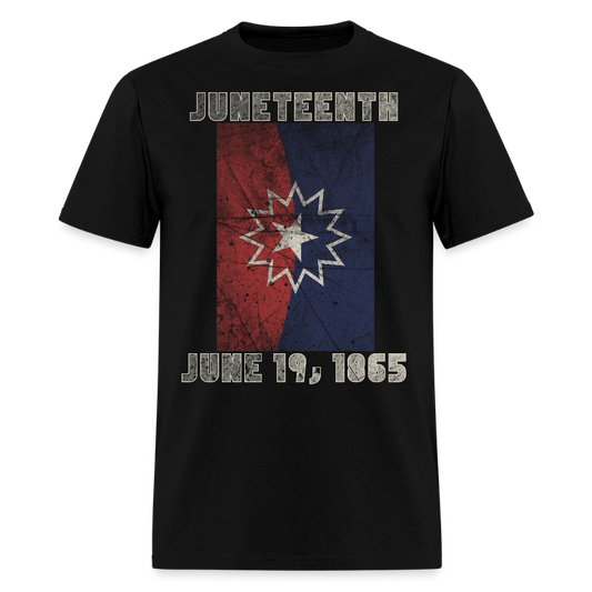 Juneteenth June 19 1865 Celebration Freedom Day T-Shirt - black