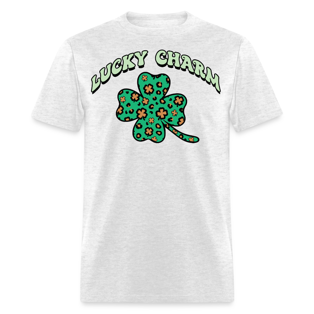 St Patrick's Day Lucky Charm Women T-shirt - light heather gray