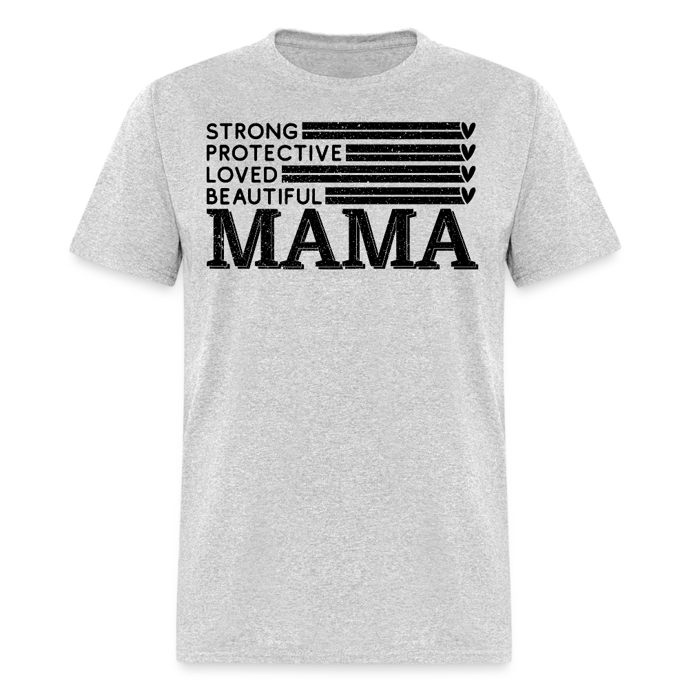 Vintage Mama Graphic Tee For Mother’s Day T-Shirt - heather gray