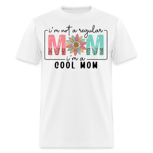 Cute And Stylish Cool Mom T-shirt - white