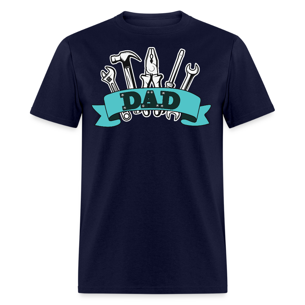 Father’s Day Gift For Handyman Dad T-shirt - navy