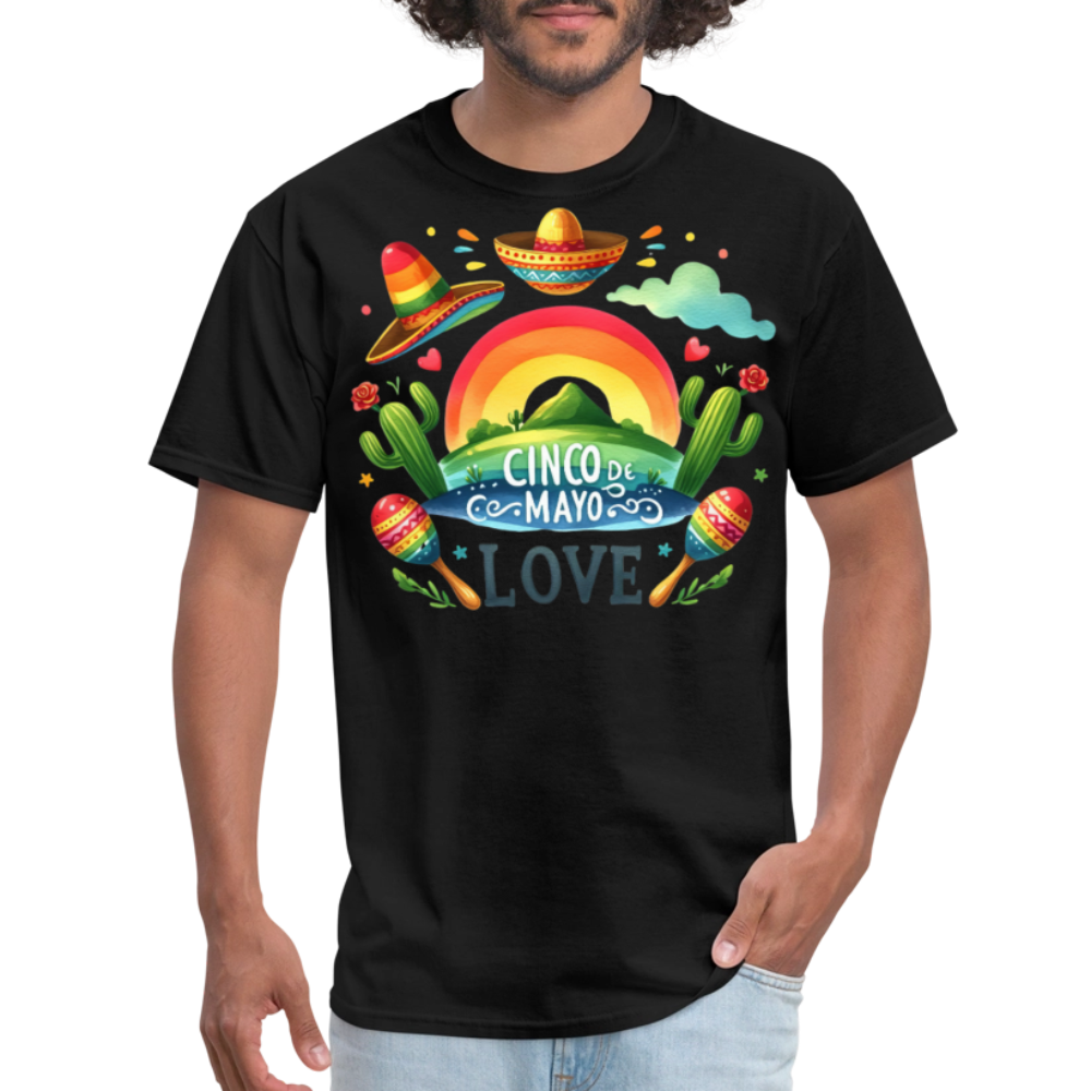 Mexican Holiday Outfit Ideas For Cinco De Mayo T-shirt - black